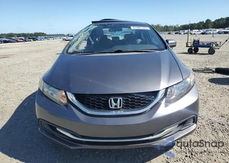 2015 Honda Civic Ex из США, поврежденный, VIN 19XFB2F88FE034524